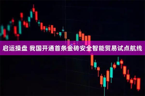 启运操盘 我国开通首条金砖安全智能贸易试点航线
